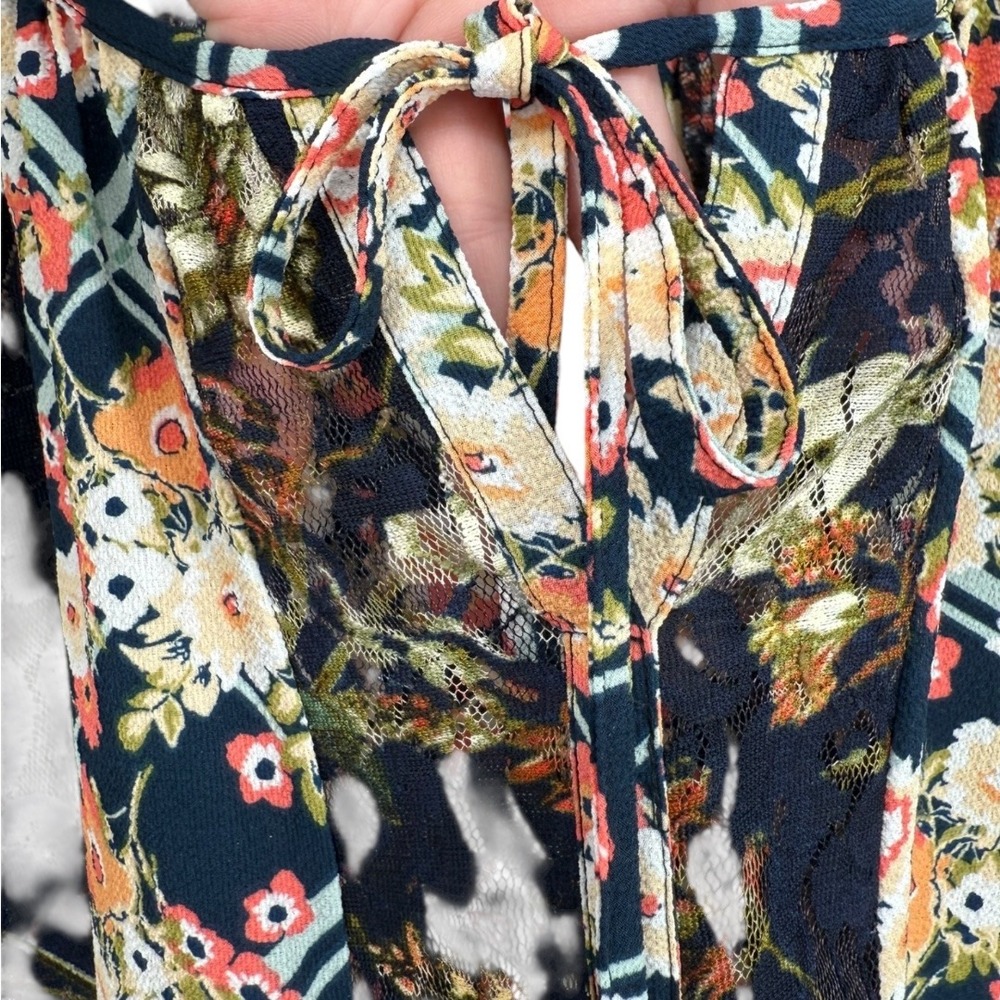 Fig And Flower Floral Patchwork Blouse - Multicol… - image 5